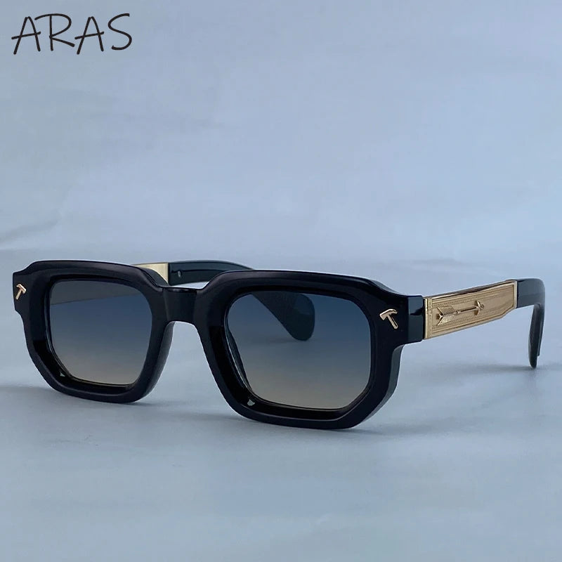 Polarized Square Sunglasses Men 2026 Luxury Brand Vintage Rectangle Sun Glasses Classic Driving Eyewear For Male UV400 Shades