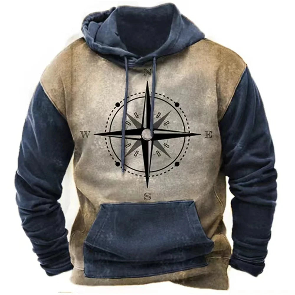 Vintage Hoodie Ethnic 3d Print Hoodies Men Women Fashion Kids Hoodies Sweatshirts Boy Coats Women Sweats Men's Clothing