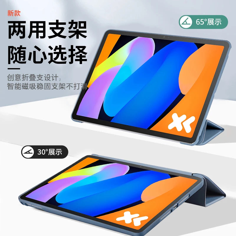 For Lenovo Xiaoxin Pad 11 2025 Case TB335FC Flip Stand Magnetic Soft TPU Back For Lenovo Idea Tab Tablet 11' Case TB336ZU TB336F