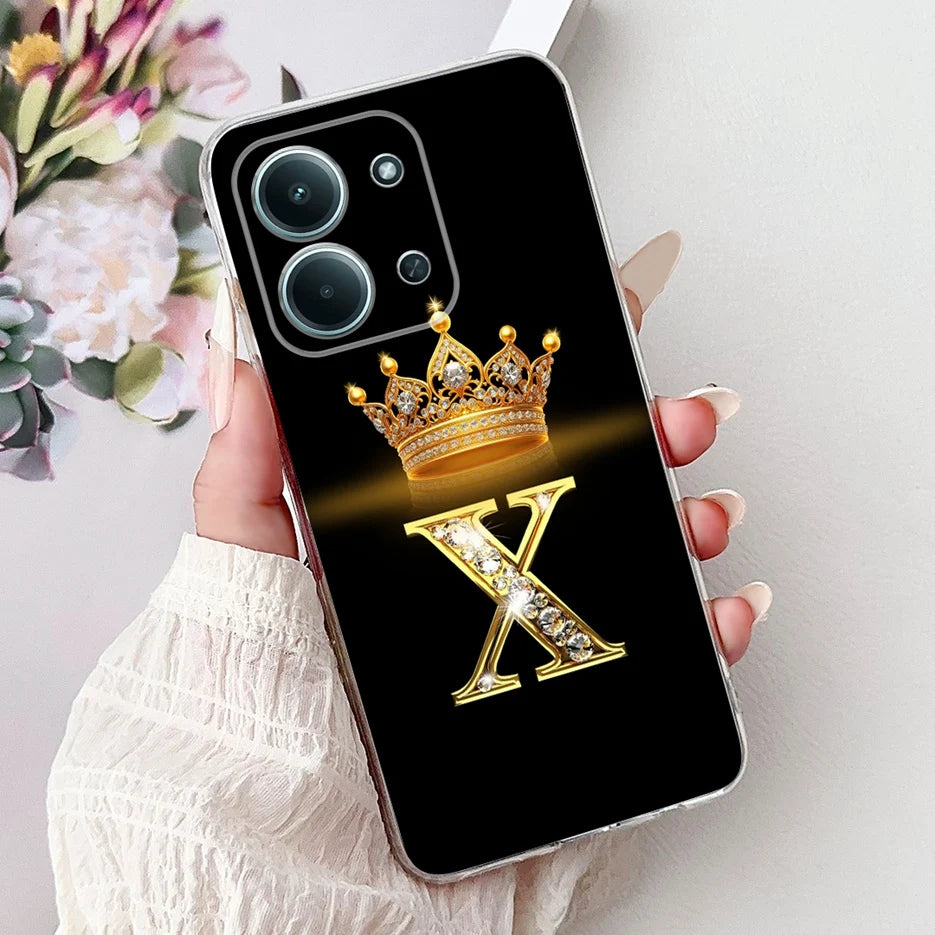 For Xiaomi Redmi 15C 4G Case New Luxury Letters Cover Soft Slim Phone Case For Xiaomi Poco C85 C 85 Redmi15C 4G Back Cover Coque