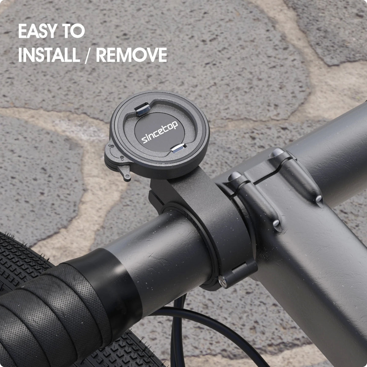 Bike Phone Holder, Motorcycle Handlebar Phone Mount,Quick Lock & Release Mountain/Road Bicycle/MTB/Scooter/Electric Phone Stand