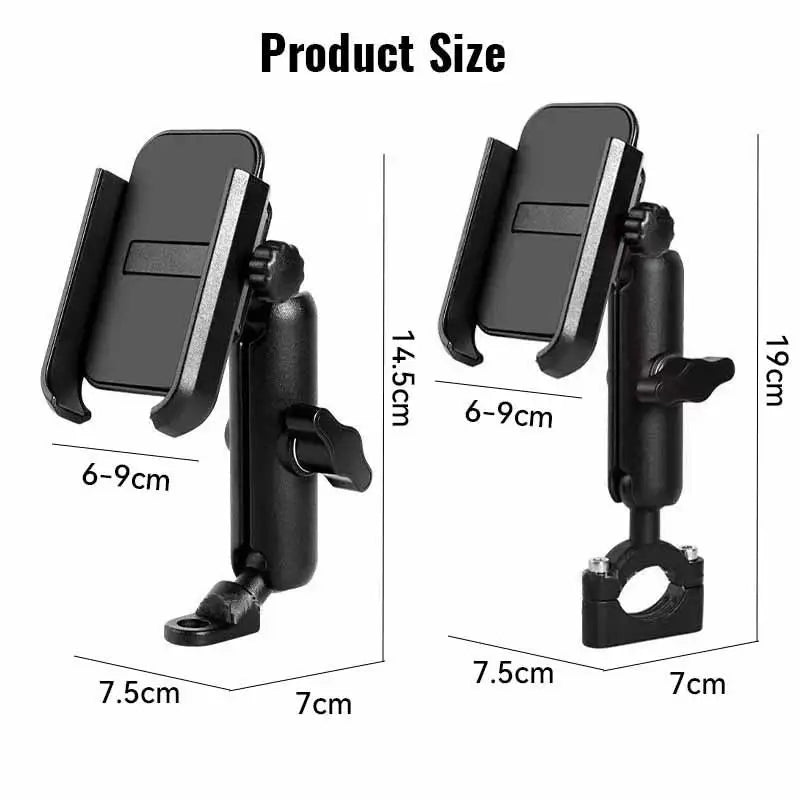 Bike Phone Holder Bicycles Mobile Cellphone Holder Motorcycle Phone Mount Stand