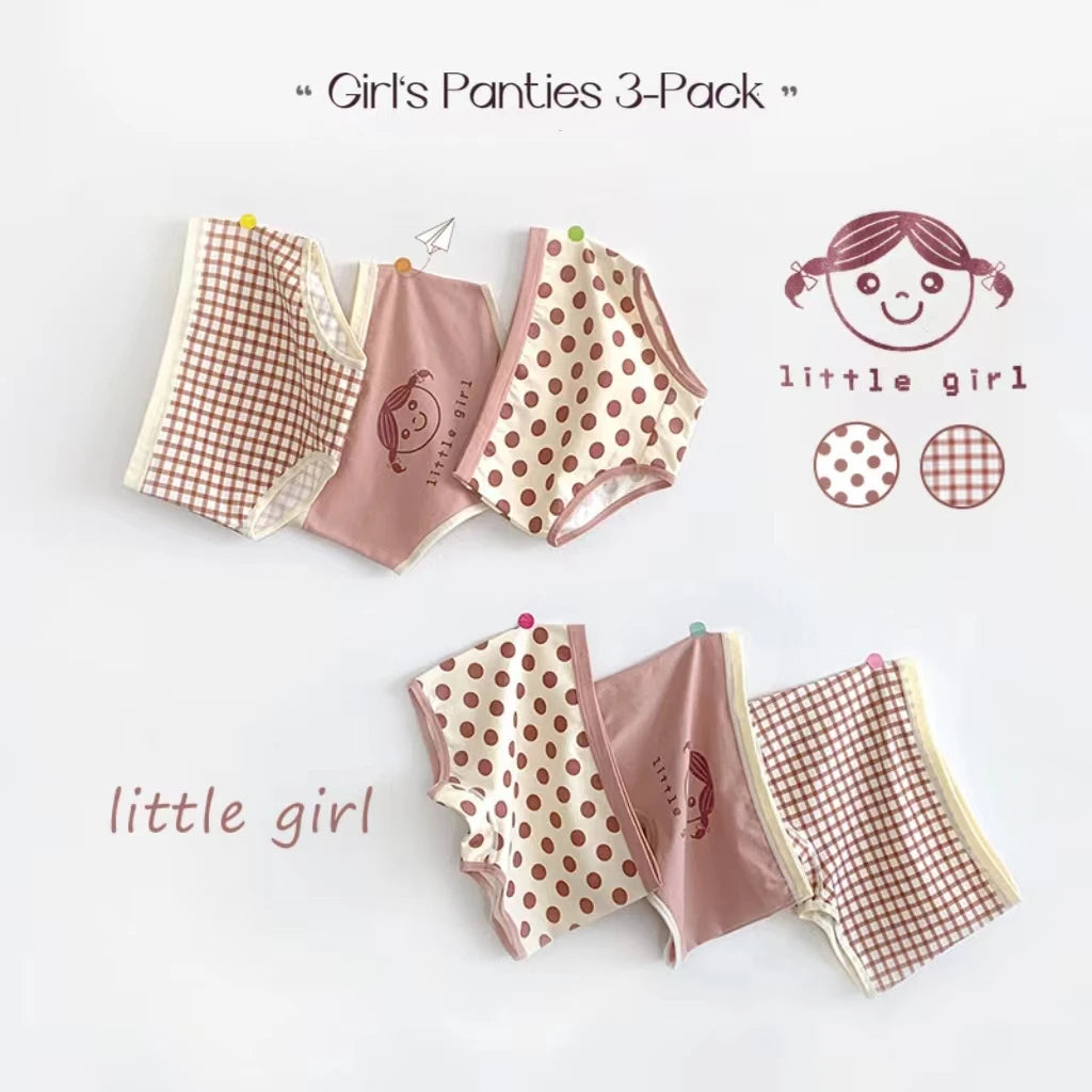 Girls' Panties Baby Cotton Shorts Quality Flat Triangle Quad Medium And Large Kids' Panties Baby Kids' Panties Children's Pantie