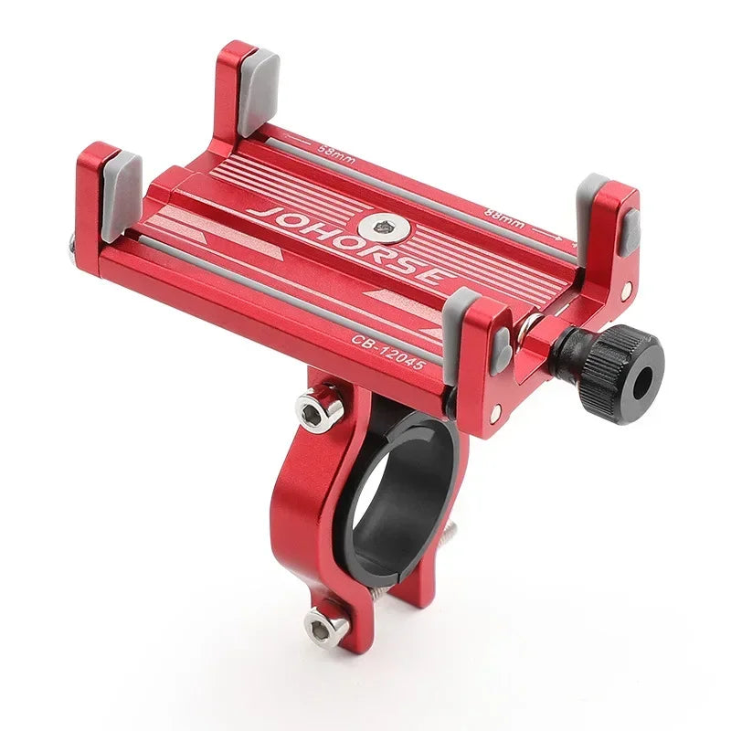 Phone Holder Motorcycle Electric Bicycle Smartphone CNC Aluminum Alloy Bracket Four Claws  Bike Phone Holder