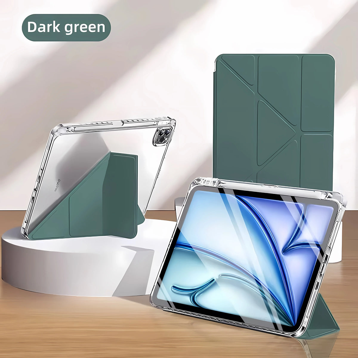 2026 New HD Acrylic Case For iPad A16 11th Generation Capa For Air8 M3 M2 Mini A17 Pro 11 13 12.9 Air 7 6 5 4 10th 10.2 " Cover