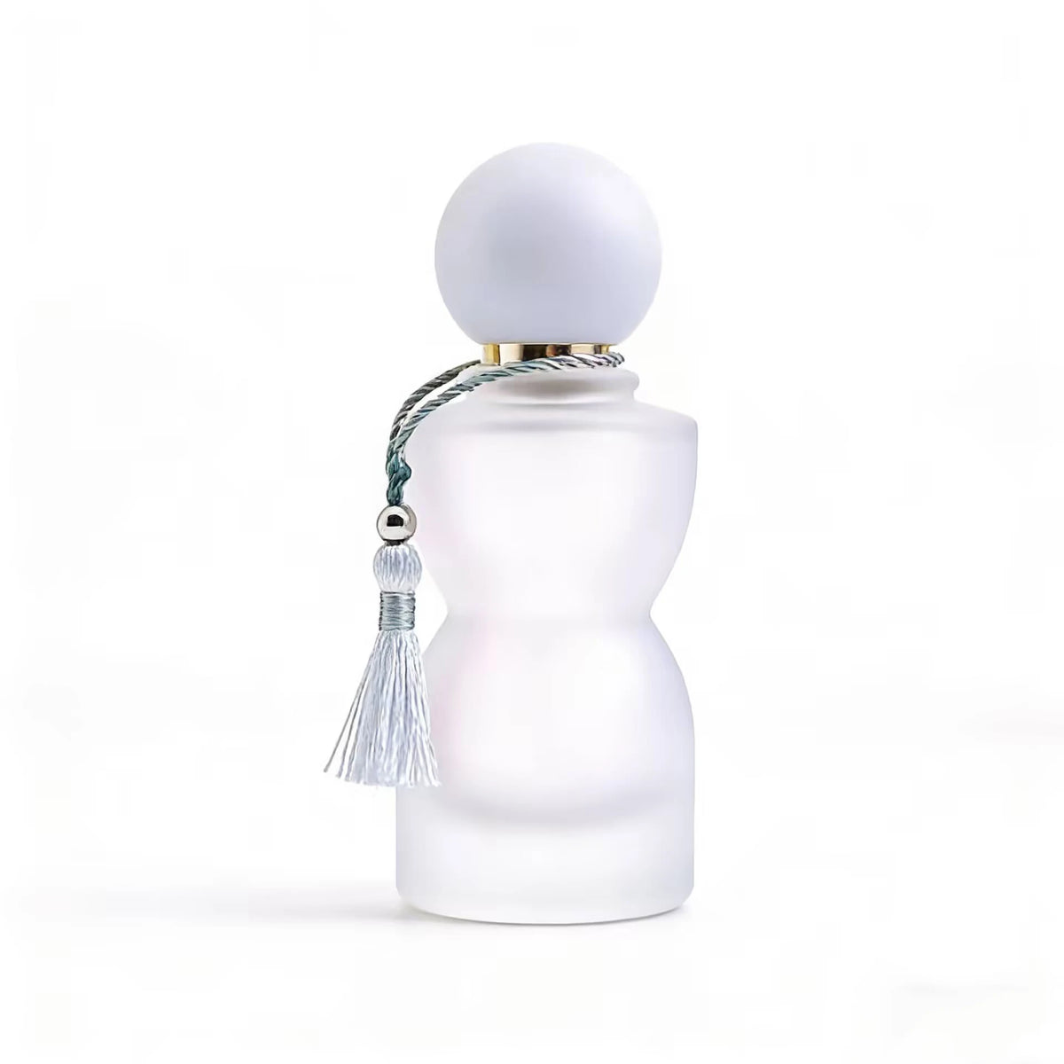 High-end screw cap perfume decanter 30ml colored matt glass spray bottle travel portable cosmetics empty bottle