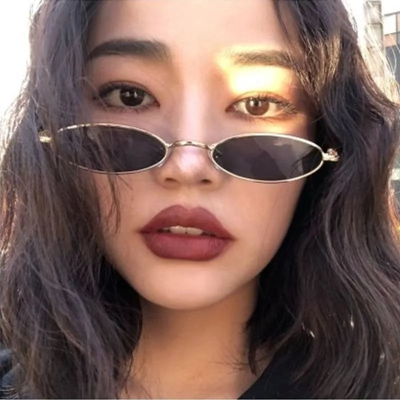Retro Oval Sunglasses for Men and Women Vintage Shades Eyeglasses Sun Glasses Fashion Accessories