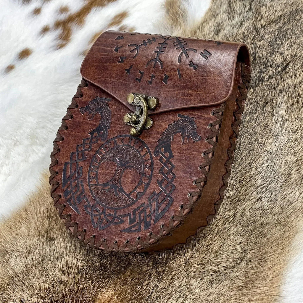 1pc Halloween Christmas Medieval Knight Waist Pouch Renaissance Belt Set Viking Warrior Cosplay Costume
