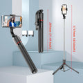 1.7m Selfie Stick Tripod Stand for iPhone Samsung Huawei Cellphone Extendable Phone Tripod with Wireless Remote