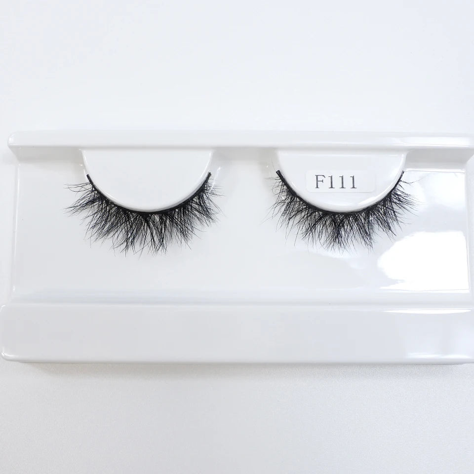 8mm-12mm Natural Mink Lashes New Arrival Short Wispy 3d Mink Eyelashes Wholesale Makeup & Beauty Cat Eye Lashes