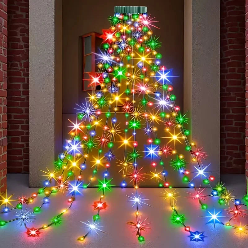 Christmas Tree Decoration light, USB powered mood light suitable for indoor and outdoor use, Christmas, and holiday decoration