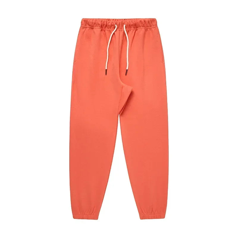 Cotton Boys Girls Trousers Teen Kids Sweatpants Autumn Winter 2026 Casual Elastic Waist Unisex Children Sport Pants 10 12 Years