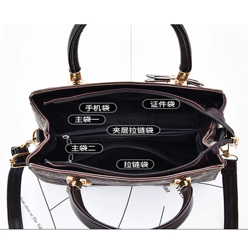 New Women's bag Female Shoulder bag Handbag for 2026 Fashion single shoulder bags luxury designer handbag square bag