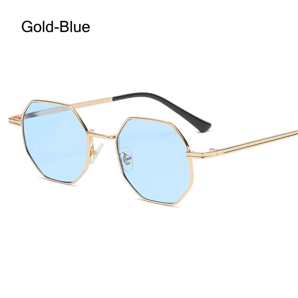 1PC Retro Vintage Round Sunglasses Luxury Metal Frame Fashion Outdoor UV400 Protection Glasses Men Women Driving Fishing Eyewear