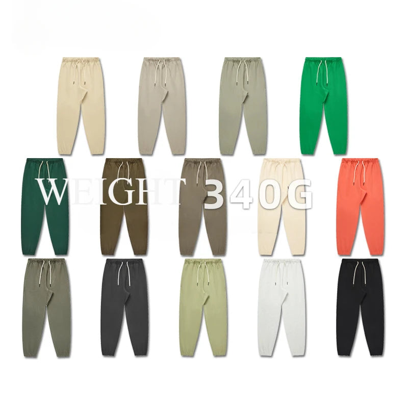 Cotton Boys Girls Trousers Teen Kids Sweatpants Autumn Winter 2026 Casual Elastic Waist Unisex Children Sport Pants 10 12 Years