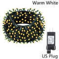 110V/220V Outdoor LED Fairy String Lights 10M-100M Christmas Lights For Garland Wedding Party Holiday Garden Lamp Holiday Decor