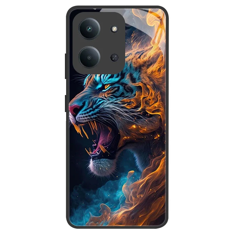 Fundas For Xiaomi Redmi 15C Case Redmi15C 4G 5G 171mm Tempered Glass Back Cover For Poco C85 Bumper Camera Lens Protection Coque