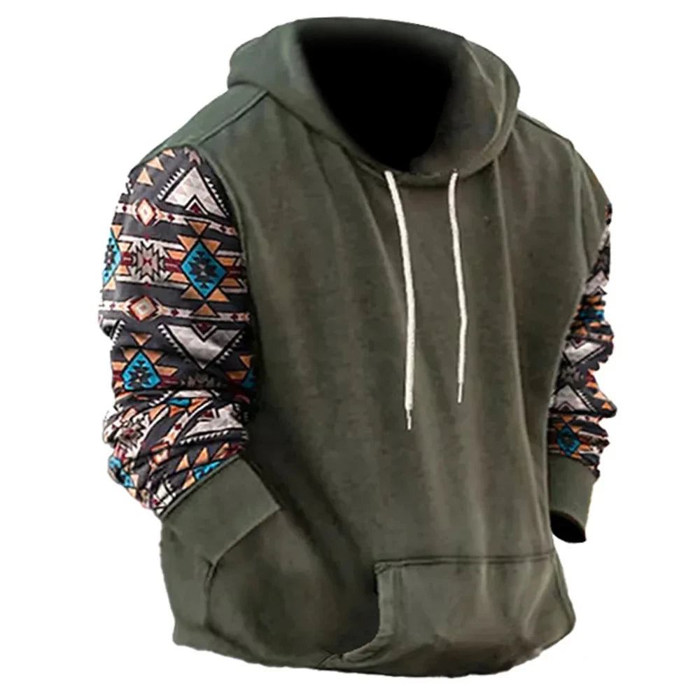 Vintage Hoodie Ethnic 3d Print Hoodies Men Women Fashion Kids Hoodies Sweatshirts Boy Coats Women Sweats Men's Clothing