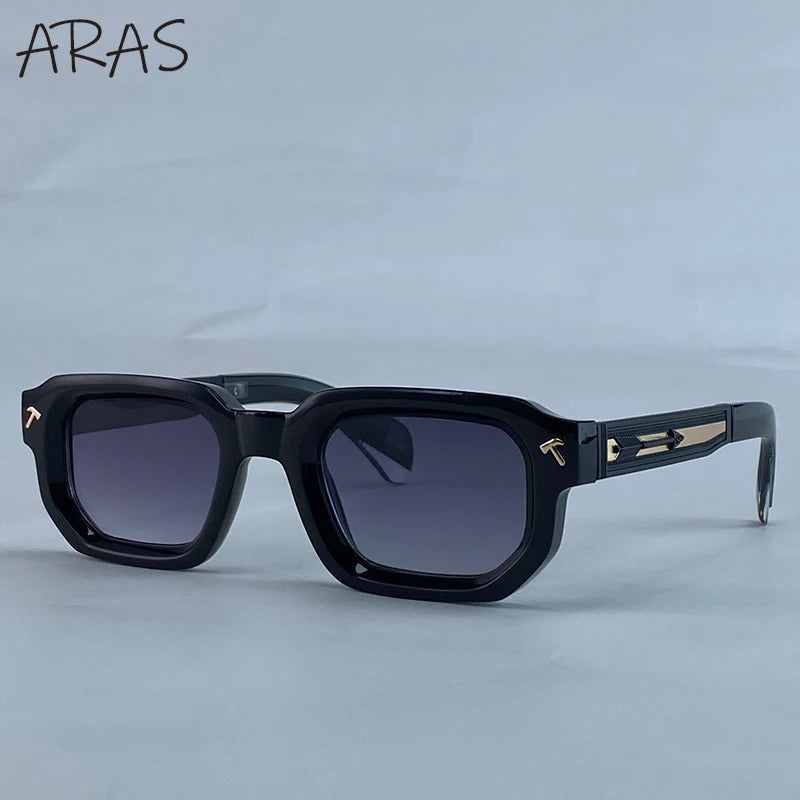 Polarized Square Sunglasses Men 2026 Luxury Brand Vintage Rectangle Sun Glasses Classic Driving Eyewear For Male UV400 Shades