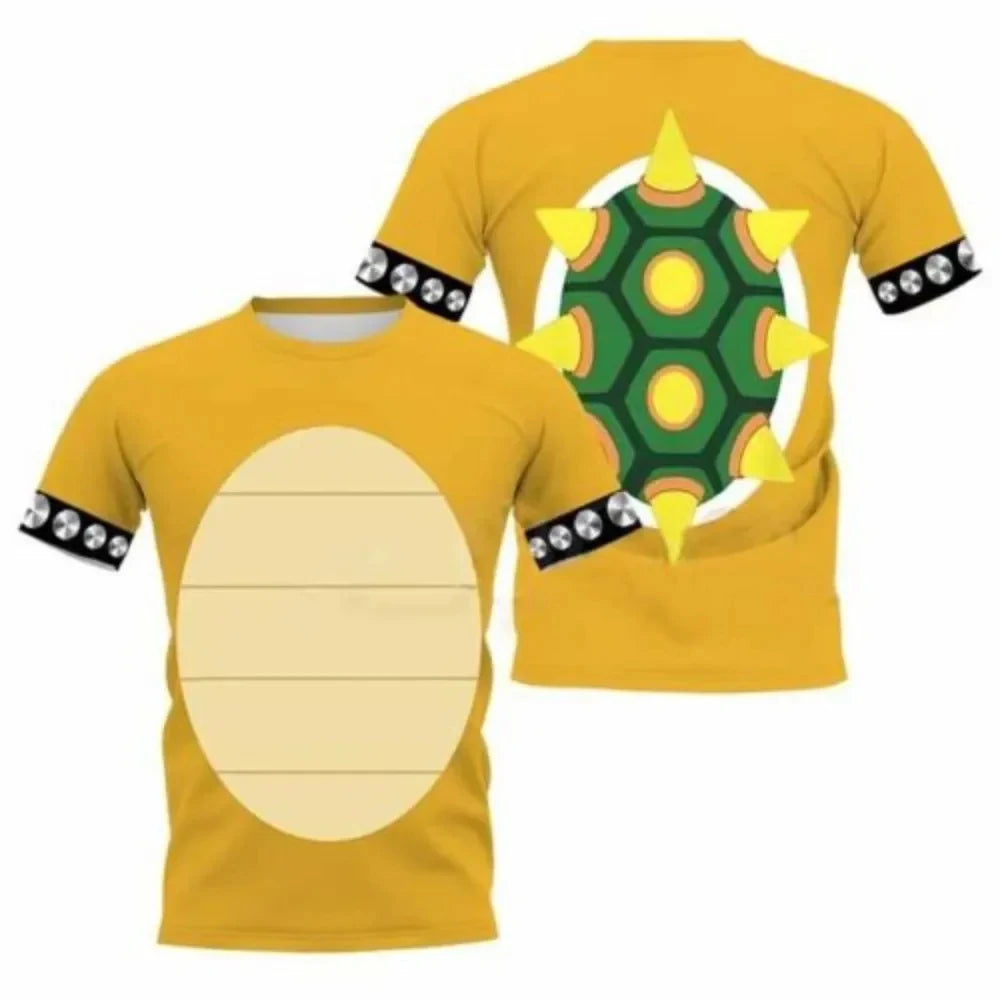 2026 Cartoon 3D Printed T-shirt Harajuku Men's and Women's Casual Tops Cosplay Costume For Kids Boys Gifts Tee Tops Clothes