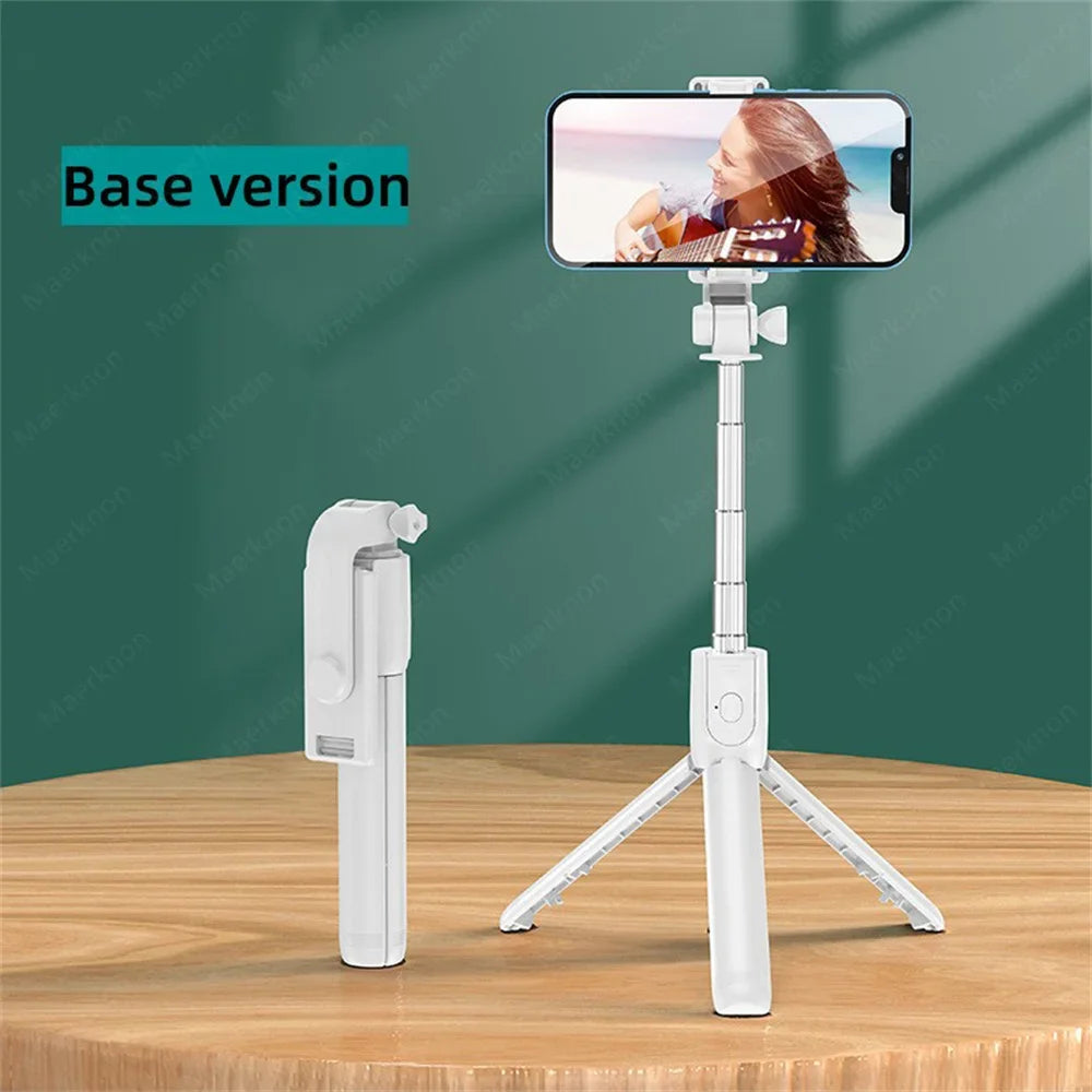 Selfie Stick Wireless Bluetooth Tripod Stand Portable Multifunctional Tripod With Wireless Remote Shutter For IOS Android Phone