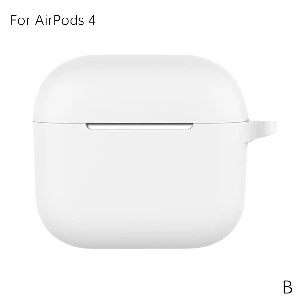 For AirPods 4 Silicone Protective Case Colorful Anti-fall Anti Scratch Earphone Protector Headphone Accessories