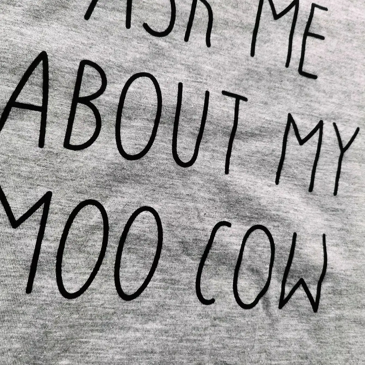 Baby Boy Clothe T-Shirt Ask me About My moo Cow Little Cowboy Cotton Short Sleeve Top Toddler Kid Shirt Summer Dinos Funny Tee