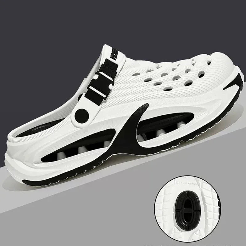 Outdoor Beach Thick Bottom Sandals Men 2026 Summer Eva Soft Sole Platform Clogs Men Comfortable Non Slip Sport Sandals Couple