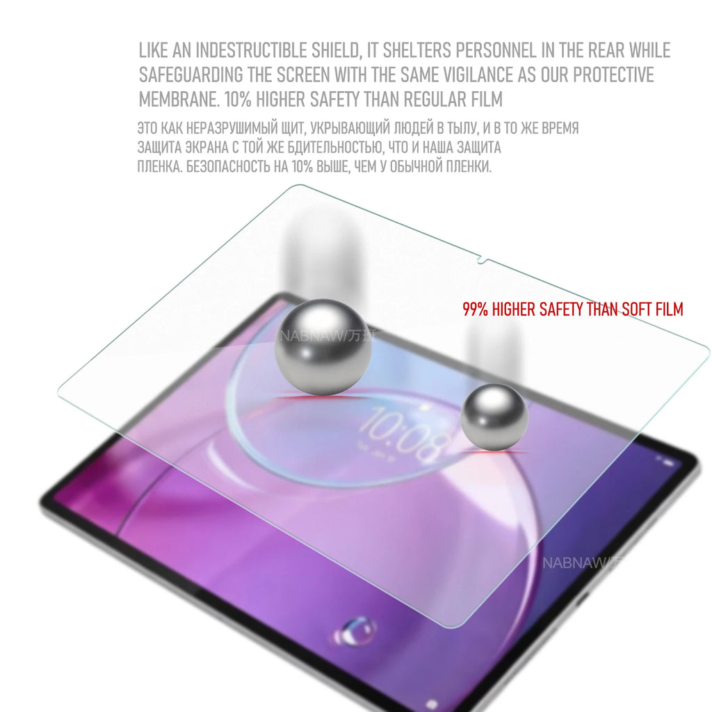 On Lenovo Xiaoxin Pad Pro 13 Tempered Glass Screen Protector For Lenovo Idea Tab Pro Gen 2 13" Clear Damage-Proof Film 2-Pack