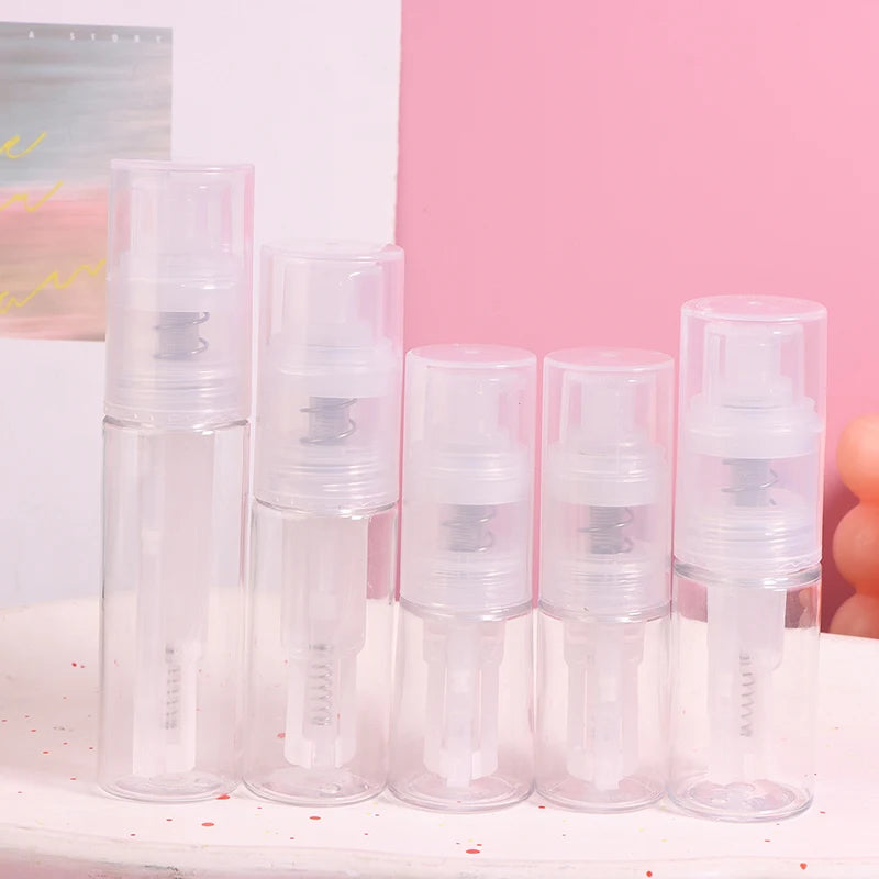 8/10/14/18/25ml Dry Powder Spray Bottle Refillable Atomizer Baby Powder Dispenser Detachable Plastic Makeup Cosmetics Sprayer