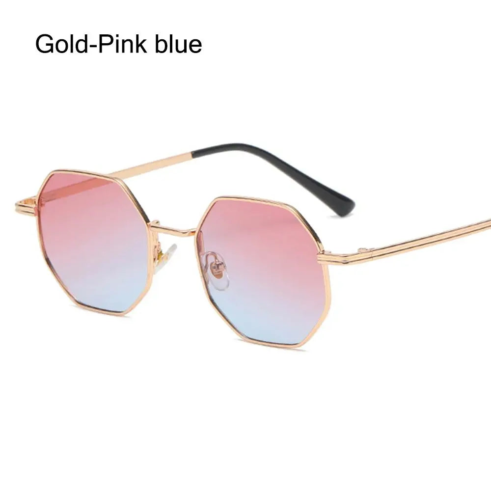 1PC Retro Vintage Round Sunglasses Luxury Metal Frame Fashion Outdoor UV400 Protection Glasses Men Women Driving Fishing Eyewear