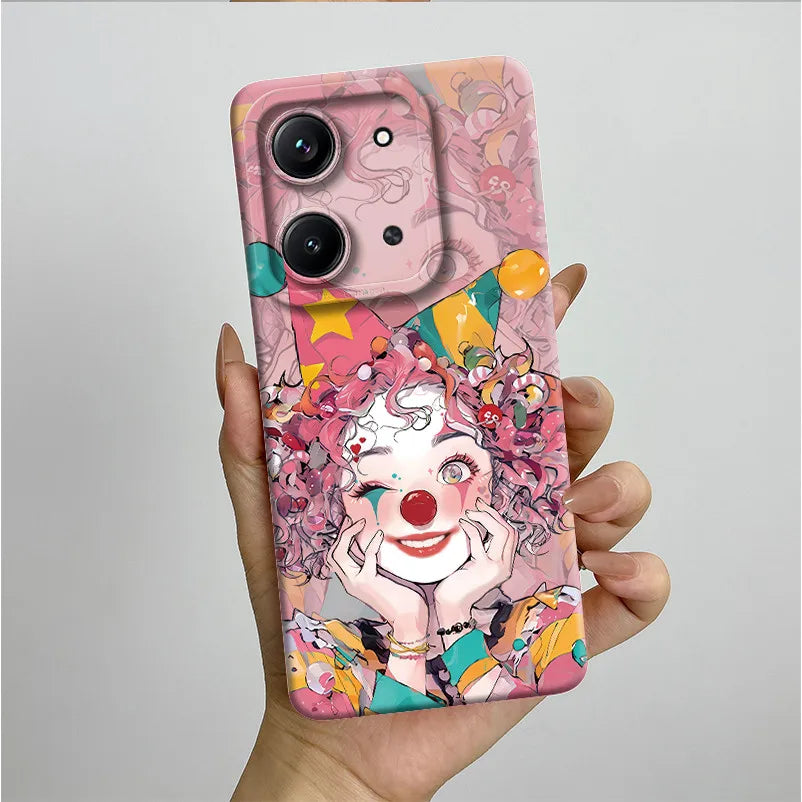 Case For Xiaomi Redmi 15C (171mm) Aesthetic Butterfly Flowers Drop-Resistant Silicone Cover For Xiaomi Poco C85 redmi 15 c Capa