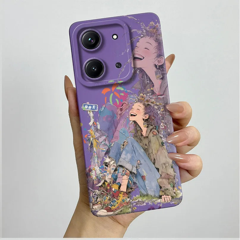 Case For Xiaomi Redmi 15C (171mm) Aesthetic Butterfly Flowers Drop-Resistant Silicone Cover For Xiaomi Poco C85 redmi 15 c Capa