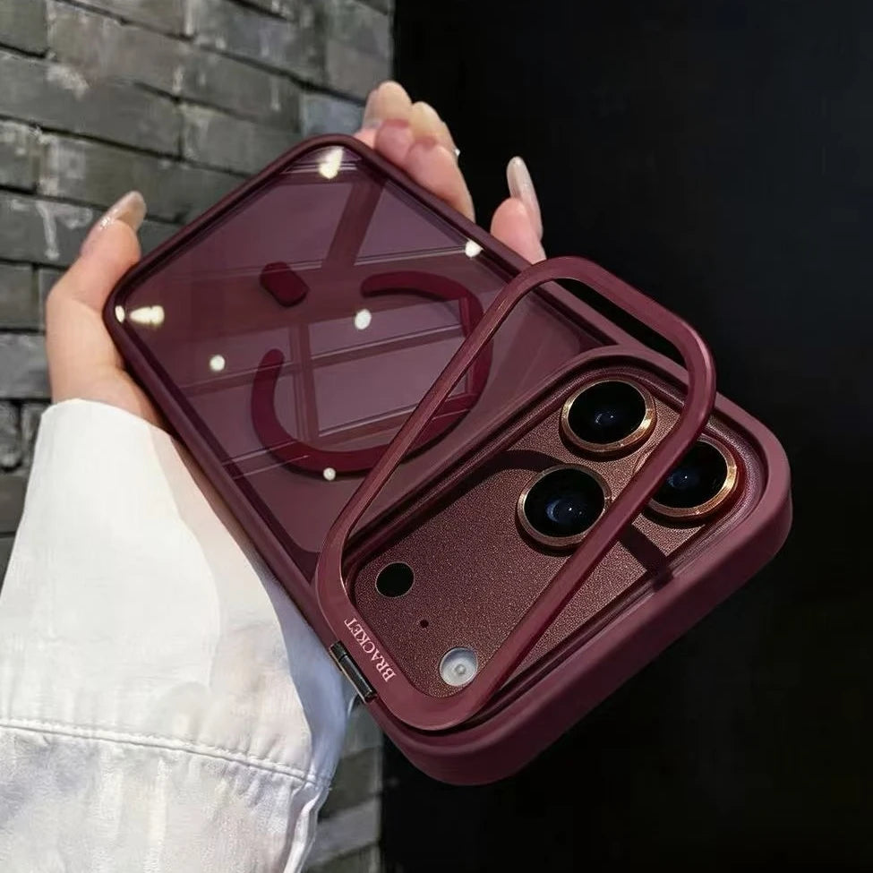 Camera Bracket for Magsafe Case for iPhone 17 18 Pro Max Wrist Strap Lens Film Cover for iPhone 16 15 14 18Pro 11 12 13 Pro Max