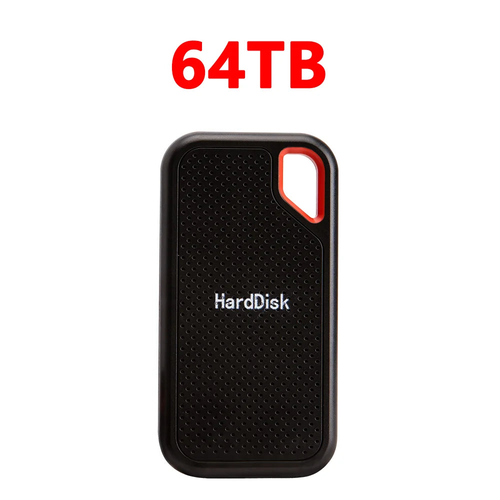 Portable SSD High Speed External Hard Drive 1TB 2TB 4TB USB 3.1 Storage Device for Laptop Mac Notebook PC Mobile Media Files