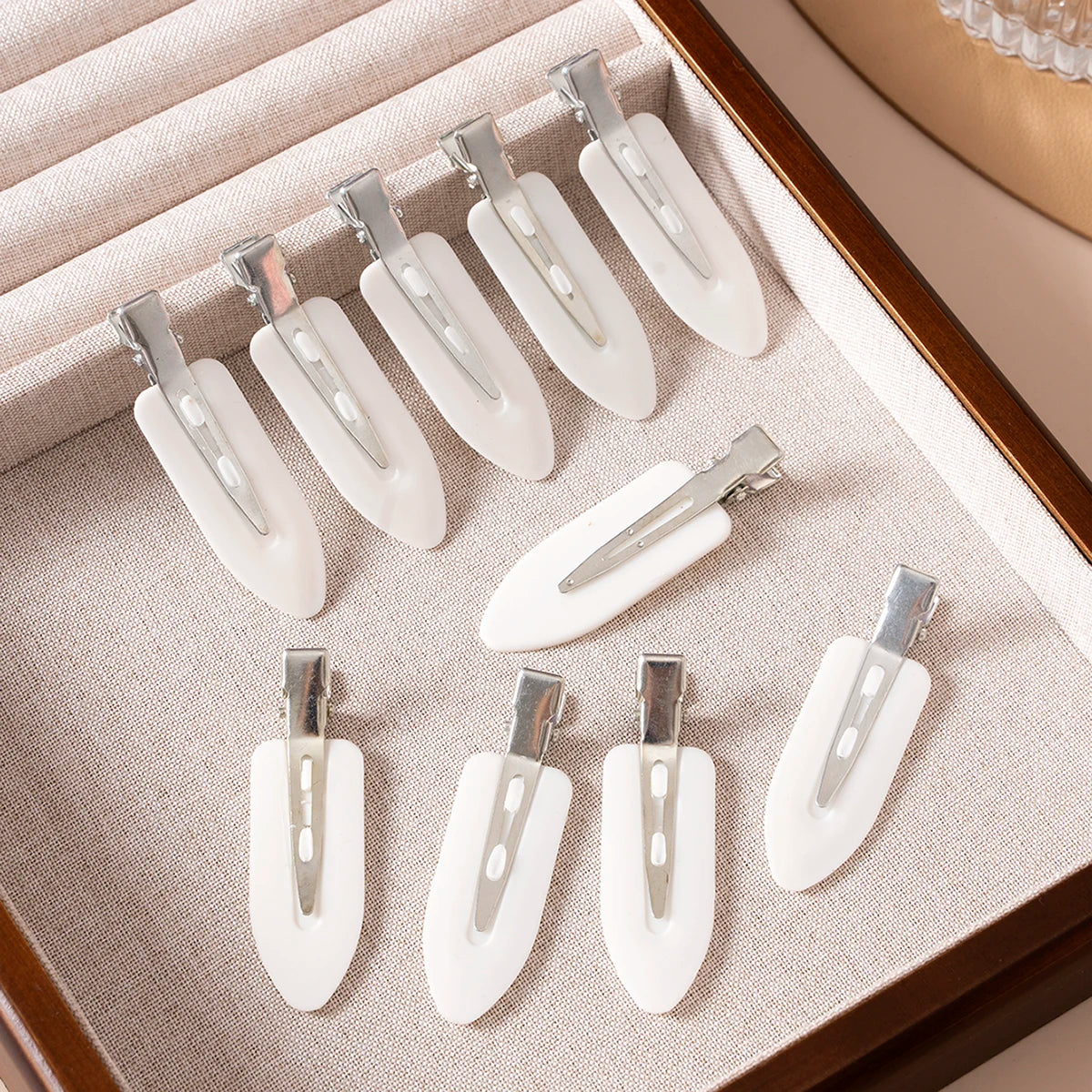 New 10Pcs/set No Bend Seamless Hair Clips Women Side Bangs Barrette Makeup Washing Face Accessories Girls Styling Hairpins