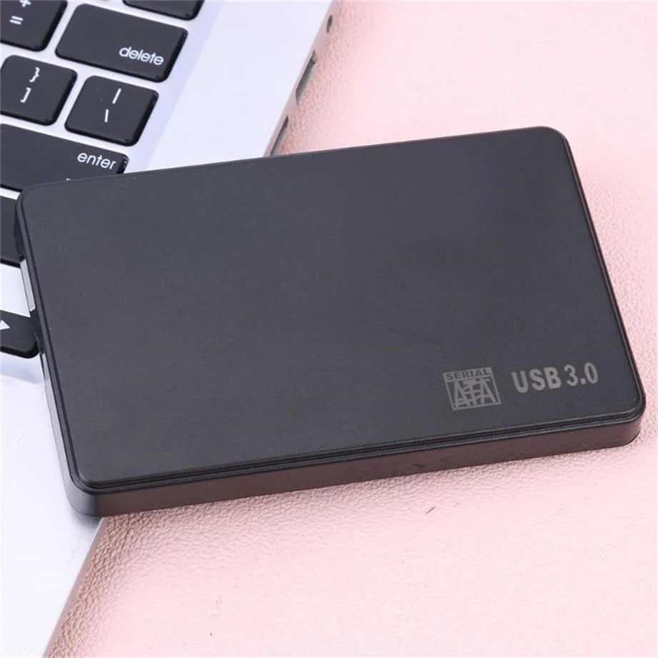 USB 3.0 HDD Enclosure 2.5" SATA HDD SSD External Hard Drive Case 5Gbps High Speed External Hard Drive Disk Box for PC Laptop PS5