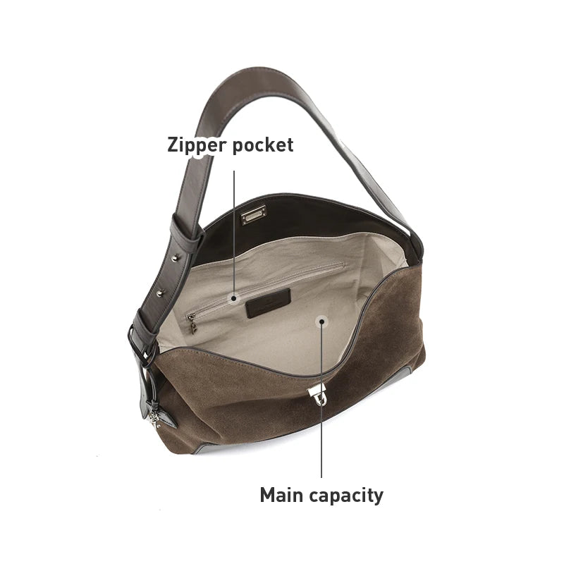 LA FESTIN Original Women's Shoulder Bag Fashion Shoulder Bag Large Tote Bag Designer Luxury Brand Bag Crossbody Bag