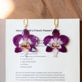 Handmade Real Orchid Jewelry Gift for Women, Perfect for Travel, Party and Daily Wear