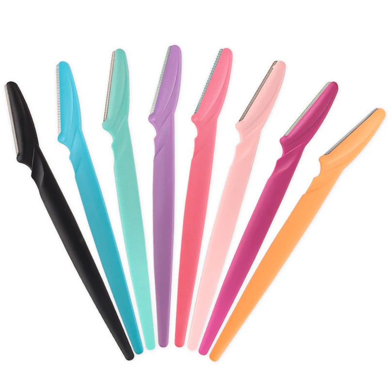 1pc Eyebrow Trimmer Blade Shaver Portable Face Razor Eye Brow Epilation Hair Removal Cutters Safety Razor Woman Makeup Tools