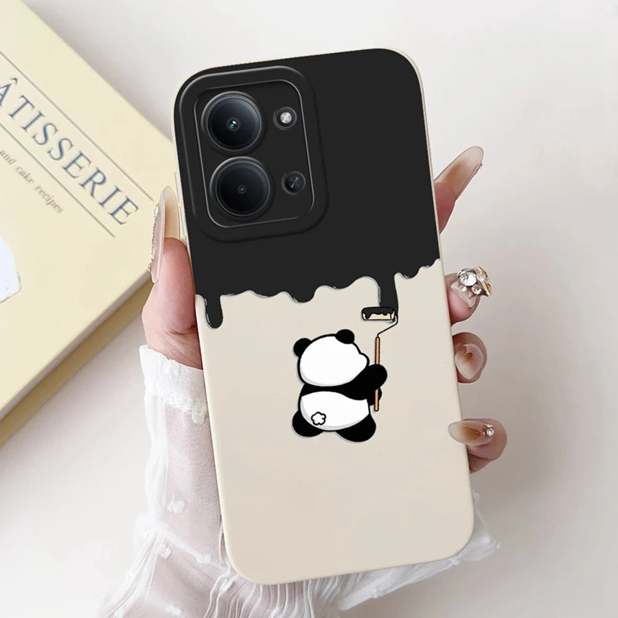 For Xiaomi Redmi 15C 5G Case 15C 4G Europe Cartoons Painted Proective Cover Soft Silicone Phone Case For Redmi15C 15 C Fundas