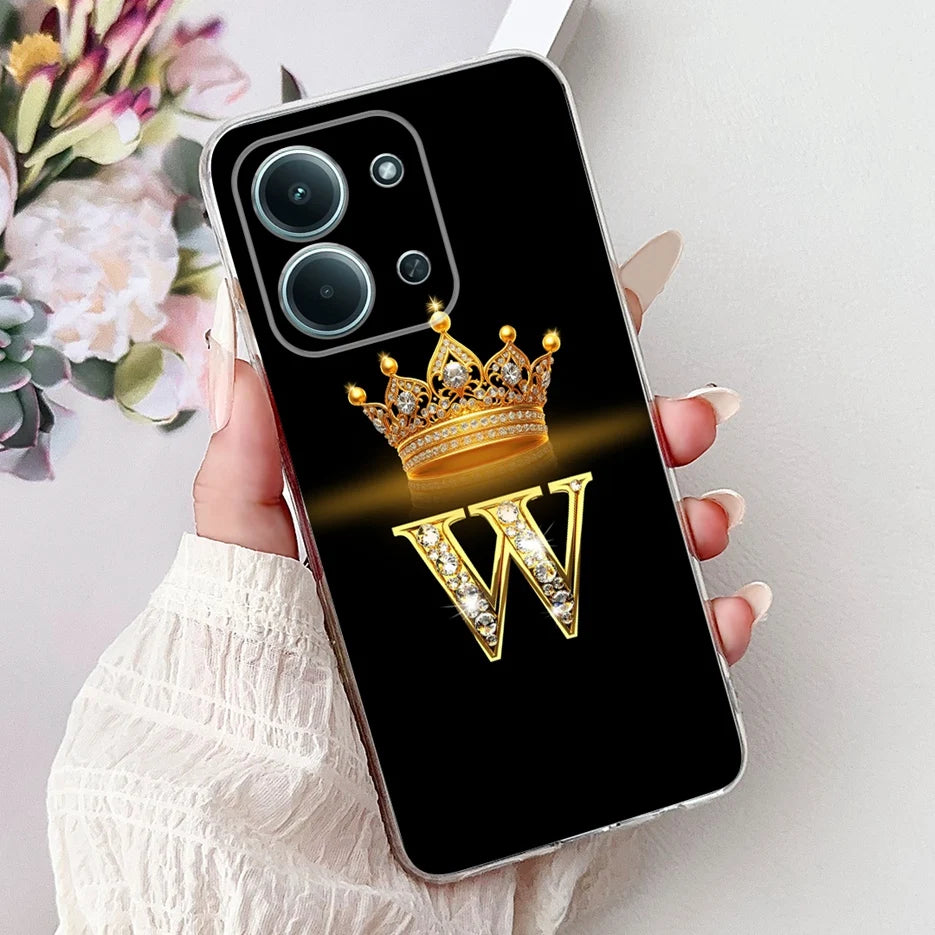 For Xiaomi Redmi 15C 4G Case New Luxury Letters Cover Soft Slim Phone Case For Xiaomi Poco C85 C 85 Redmi15C 4G Back Cover Coque