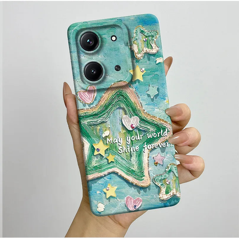 Case For Xiaomi Redmi 15C (171mm) Aesthetic Butterfly Flowers Drop-Resistant Silicone Cover For Xiaomi Poco C85 redmi 15 c Capa
